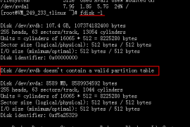 Linux系统手动格式化数据盘
